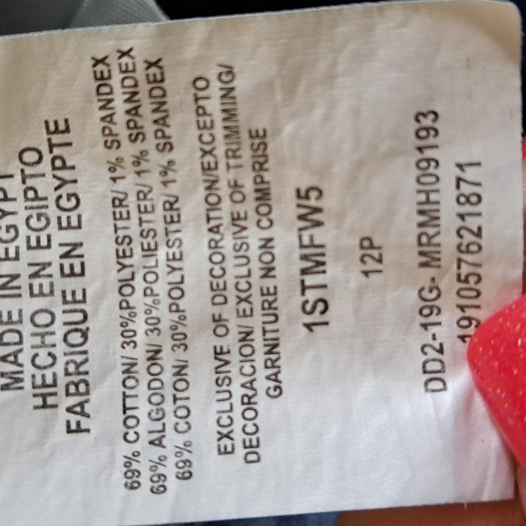 Lee Riders Midrise Straight Leg Blue Jeans. Size 12 Petite - Picture 7 of 7